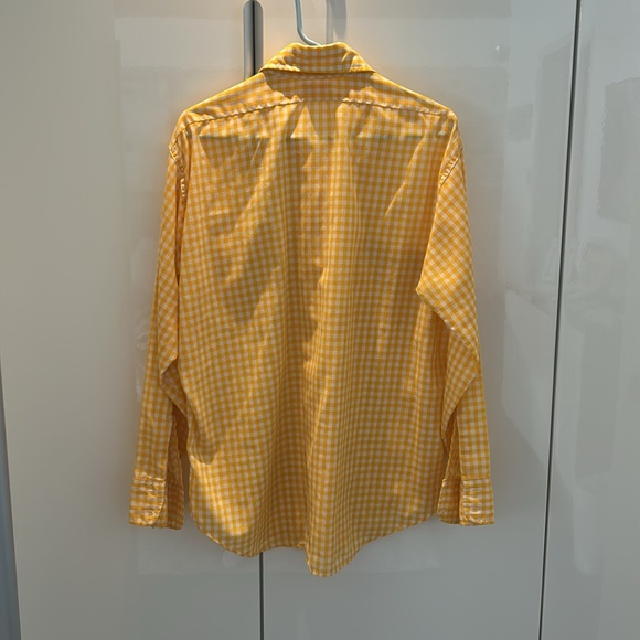 Vintage Levi’s yellow checked XL button shirt and cow print vest (Woody costume) - Picture 6 of 6